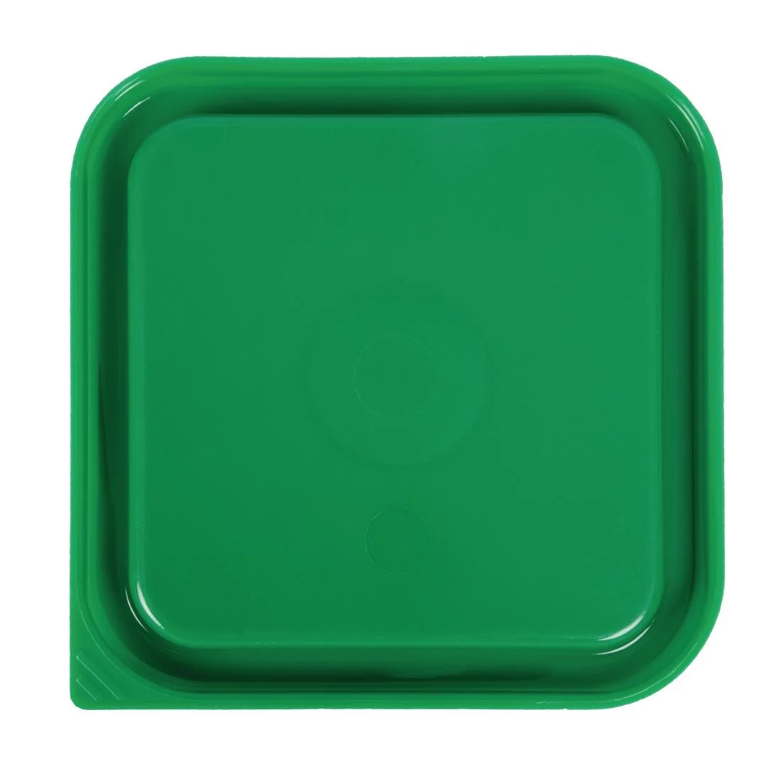 Cambro Camsquare Food Storage Container Lid Green (6 Pack) - Image 4