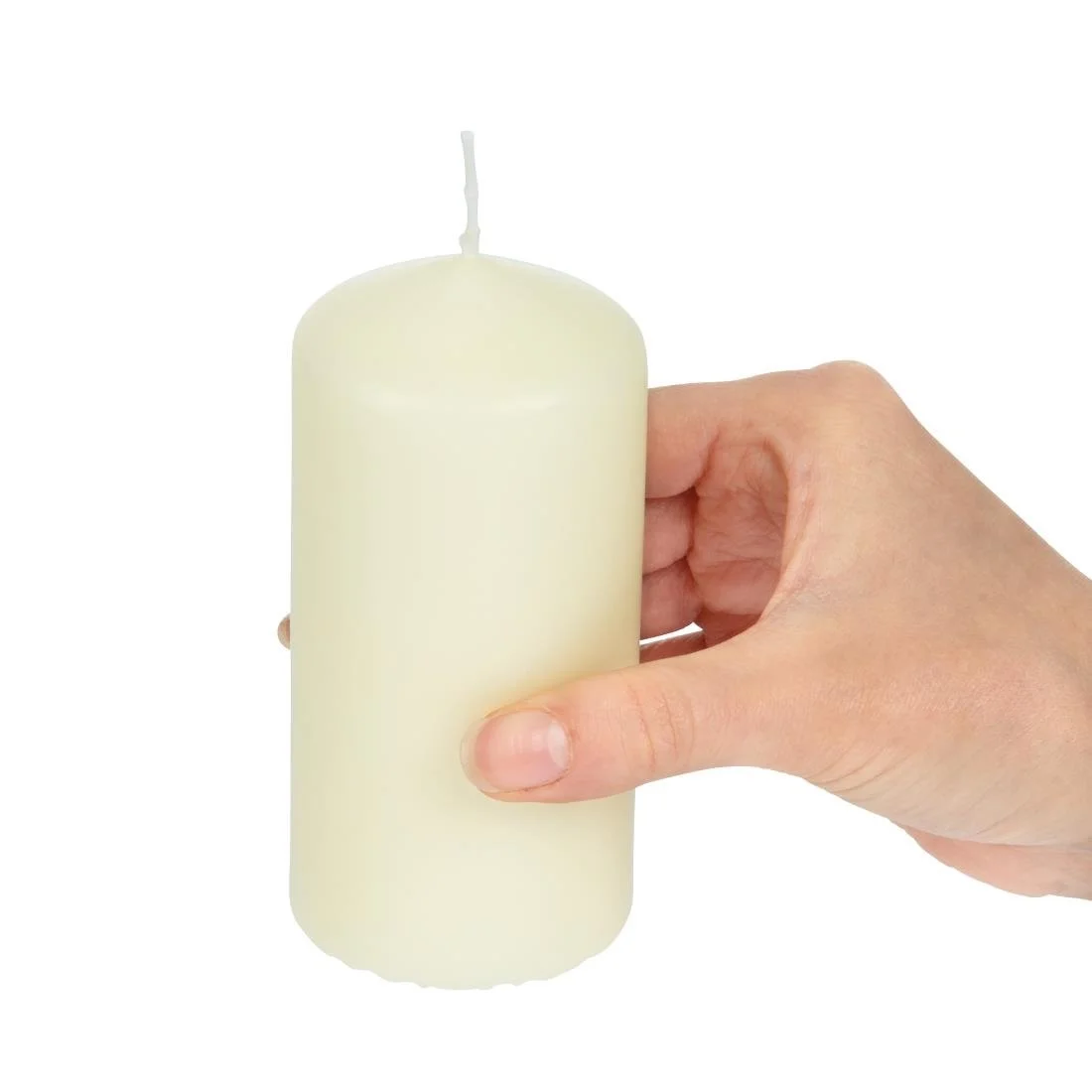 Bolsius Tall Pillar Candles Ivory 120mm (12 Pack) - Image 5