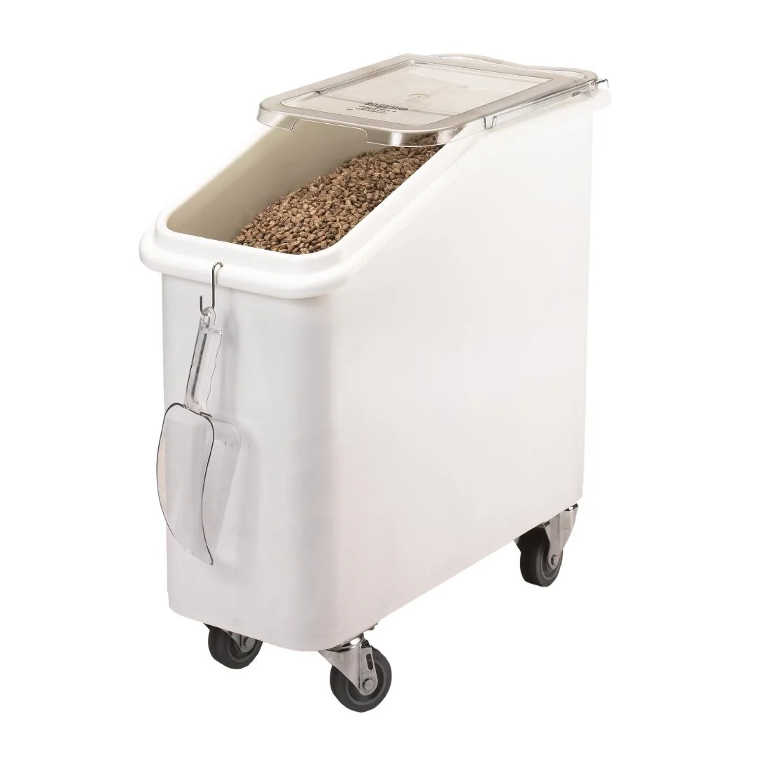 Cambro Mobile Ingredient Bin White 81Ltr - Image 3