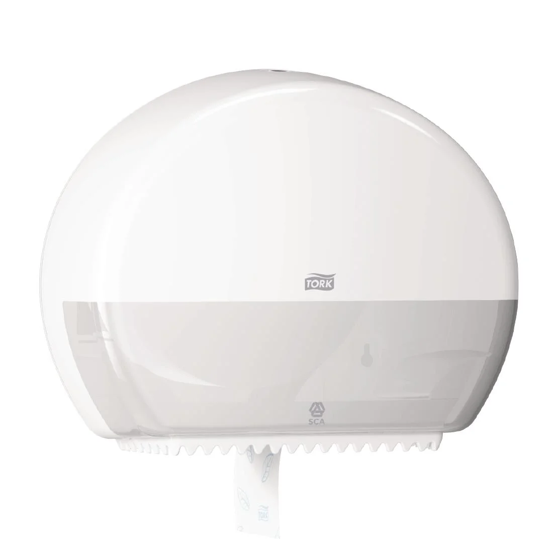 Tork Mini Jumbo Toilet Roll Dispenser White - Image 3