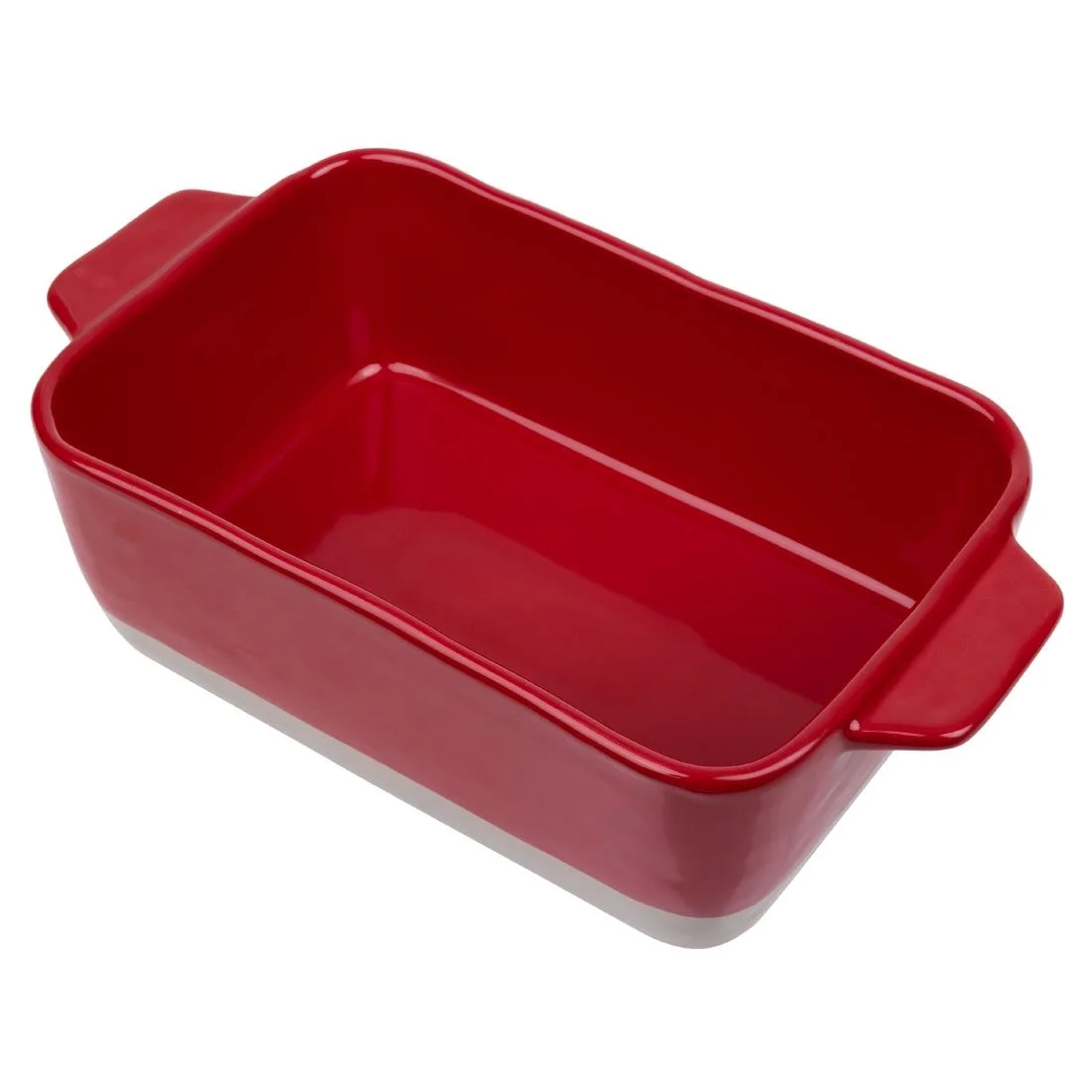 Olympia Red And Taupe Ceramic Roasting Dish ⅓GN - Image 6