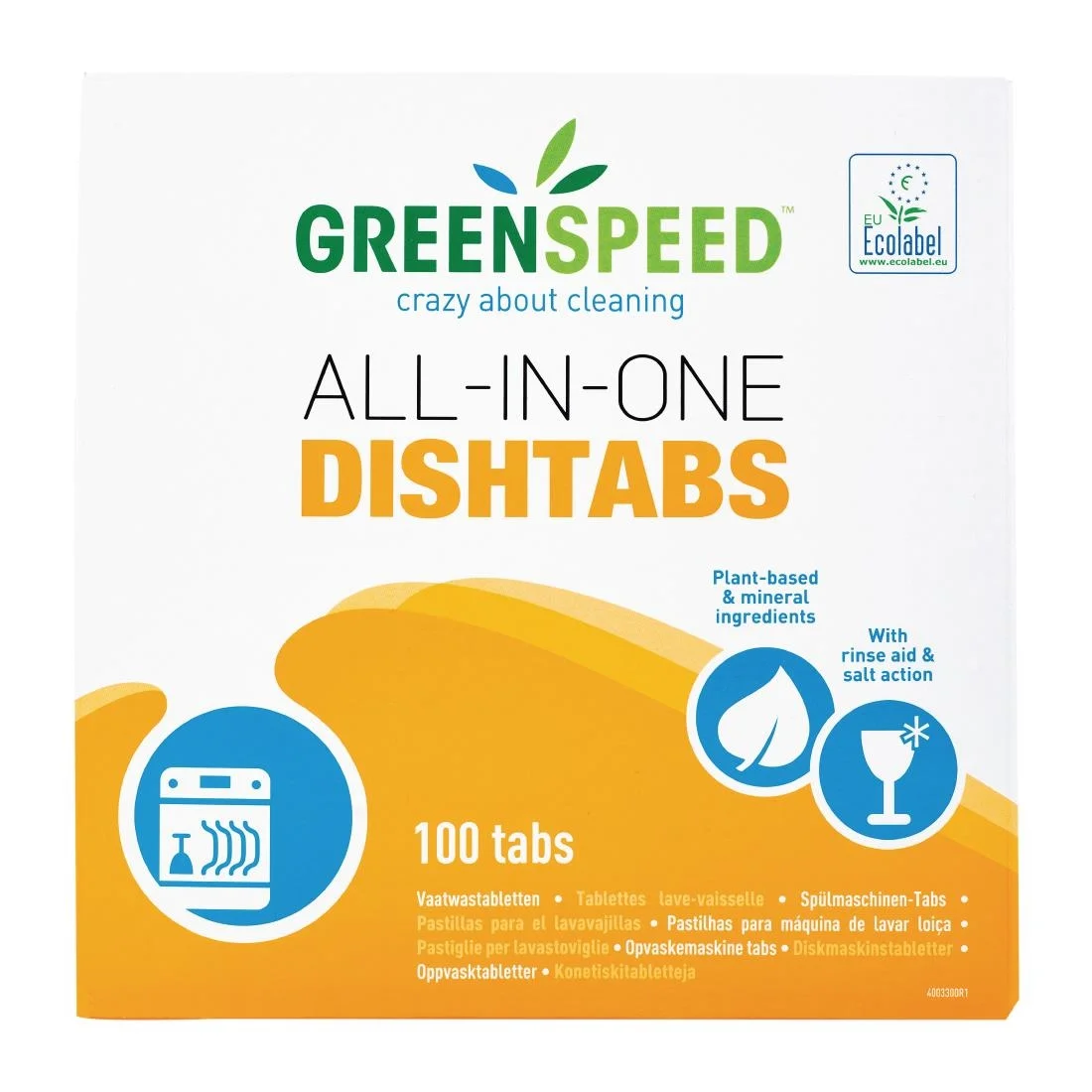 Greenspeed All-in-One Dishwasher Tablets (100 Pack) - Image 2