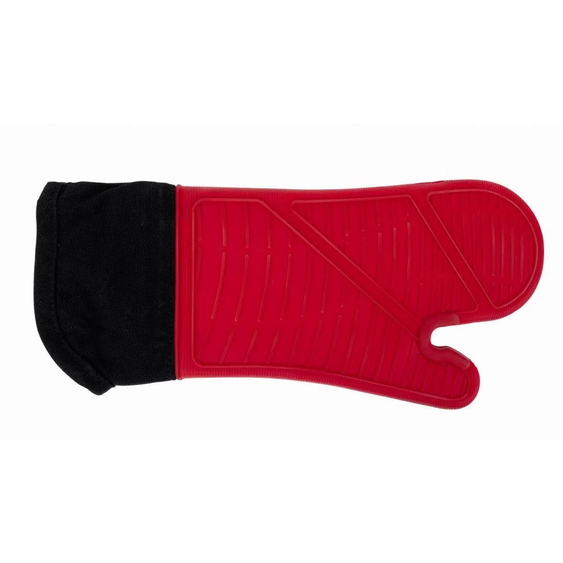 MasterClass Seamless Silicone Oven Mitt with Cotton Sleeve - Image 2