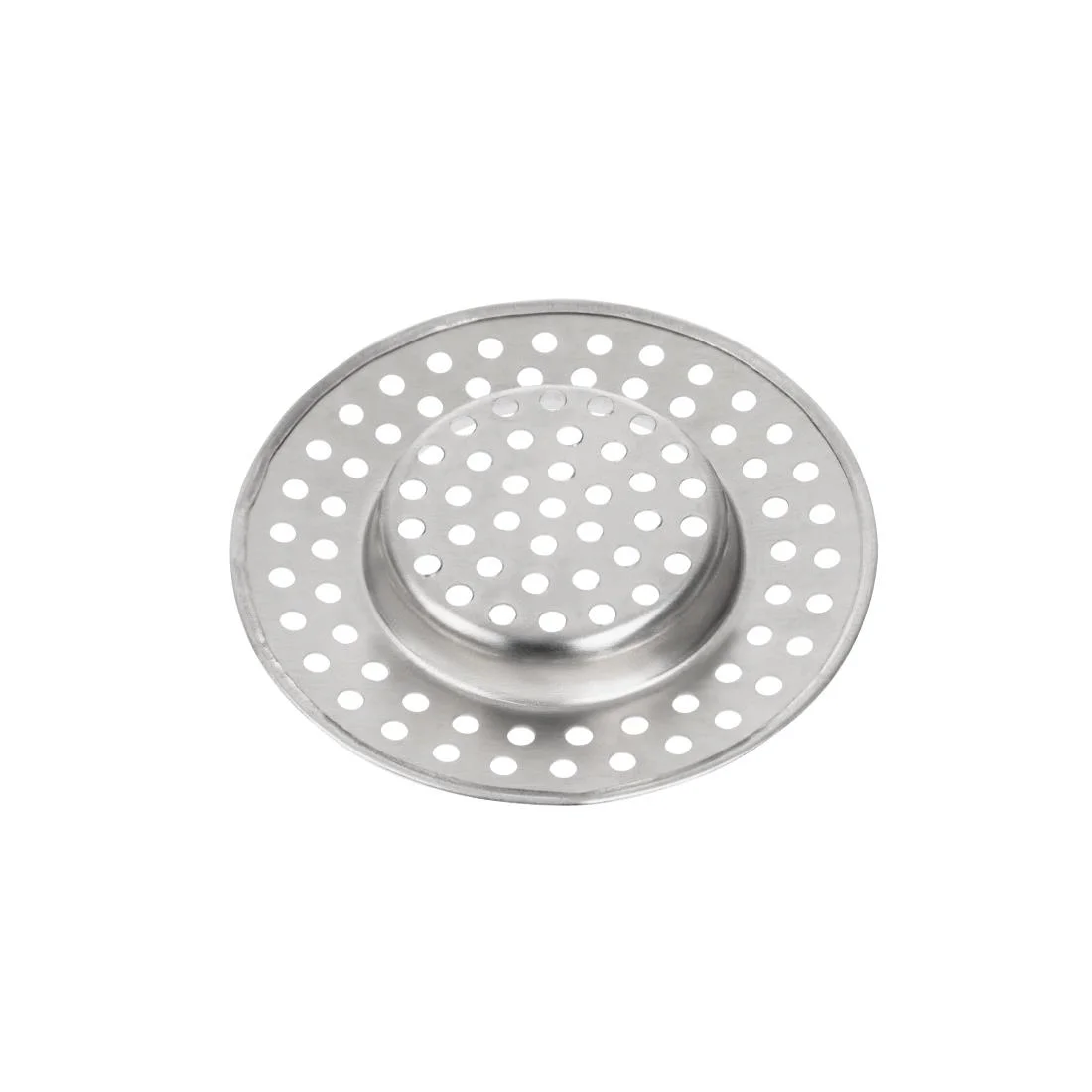 KitchenCraft Stainless Steel Large Hole Sink Strainer 75mm - Image 2