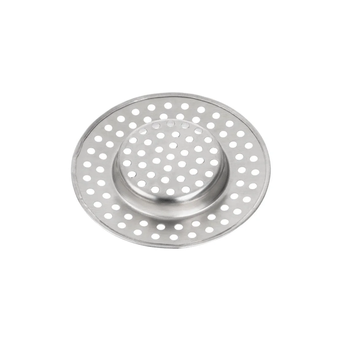 KitchenCraft Stainless Steel Large Hole Sink Strainer 75mm - Image 2