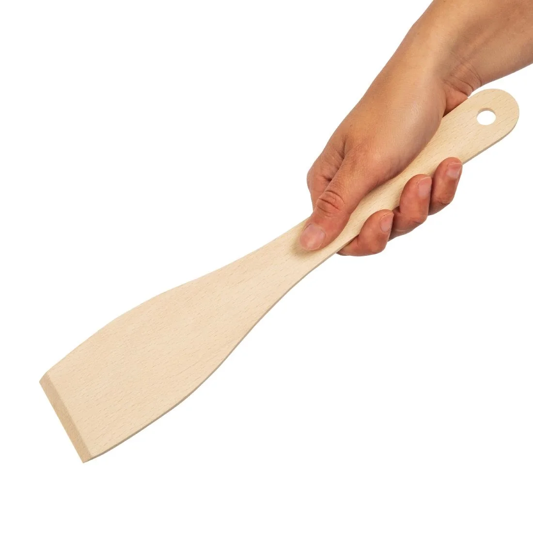 Nisbets Essentials Wooden Spatula 30cm - Image 4