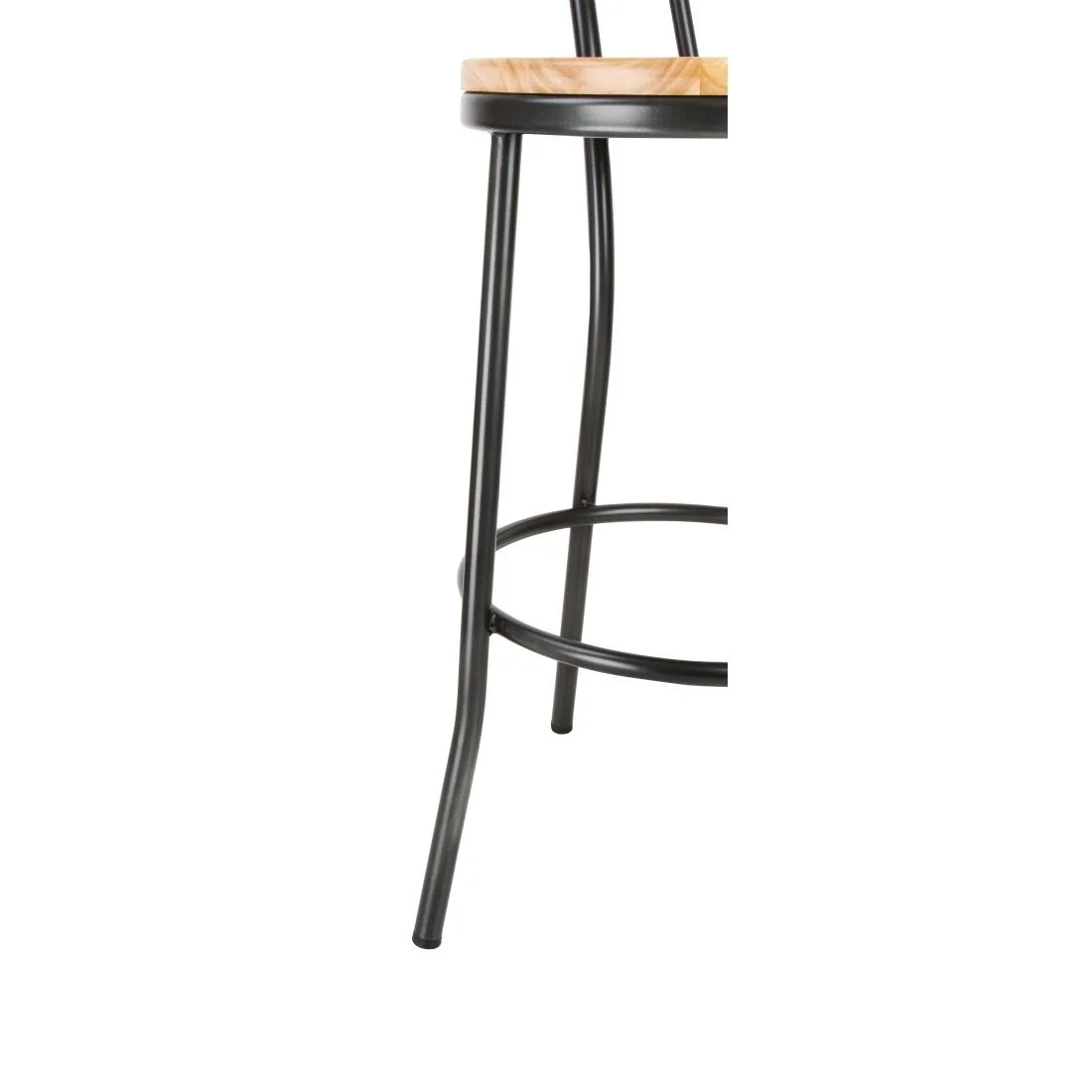 Bolero Clarisse High Stools Metallic Grey (Pack of 1) - Image 5