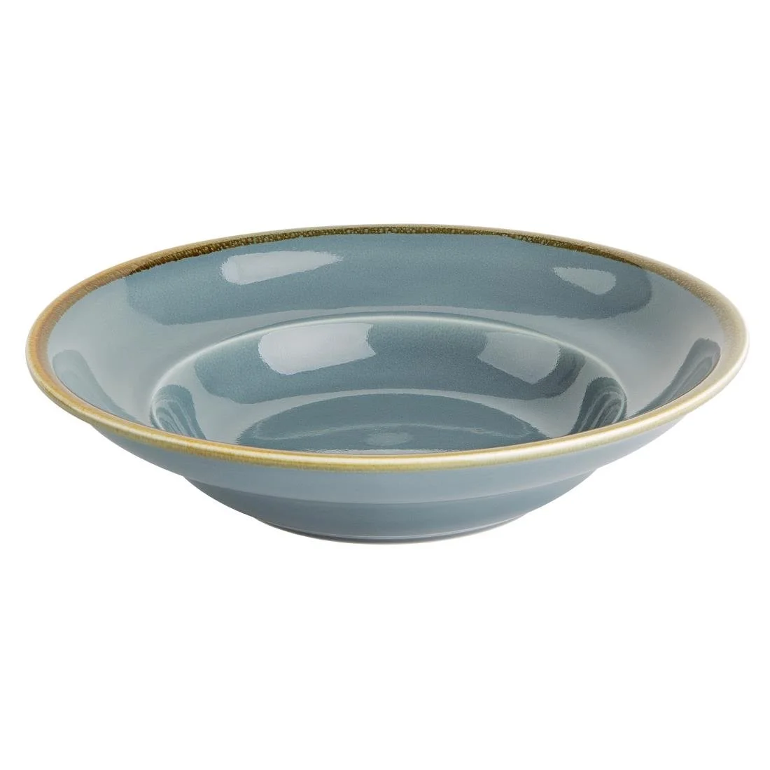 Olympia Kiln Pasta Bowls Ocean 250mm (4 Pack) - Image 3