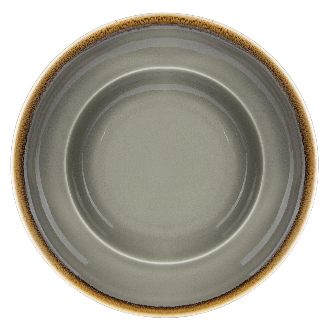 Olympia Kiln Pasta Bowls Smoke 250mm (4 Pack)