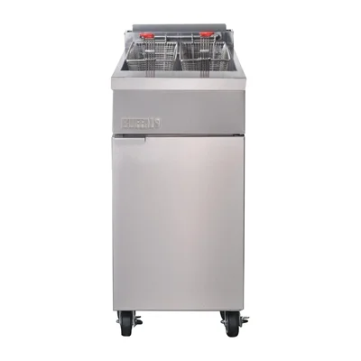 Buffalo Single Tank Twin Basket Freestanding Gas Fryer - Image 2