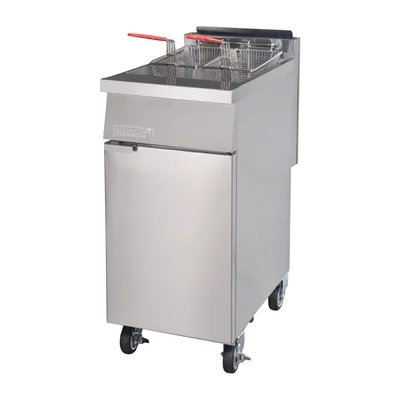 Buffalo Single Tank Twin Basket Freestanding Gas Fryer - Image 3