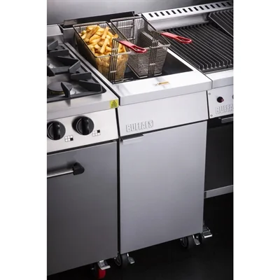 Buffalo Single Tank Twin Basket Freestanding Gas Fryer - Image 6