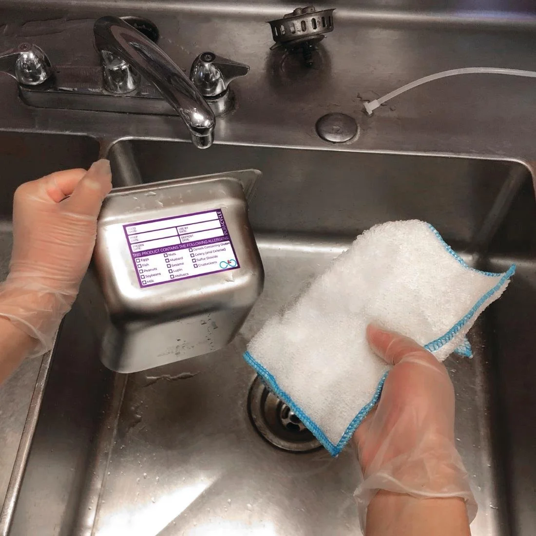 Puracycle Reusable Purple Allergen Labels (20 Pack) - Image 4