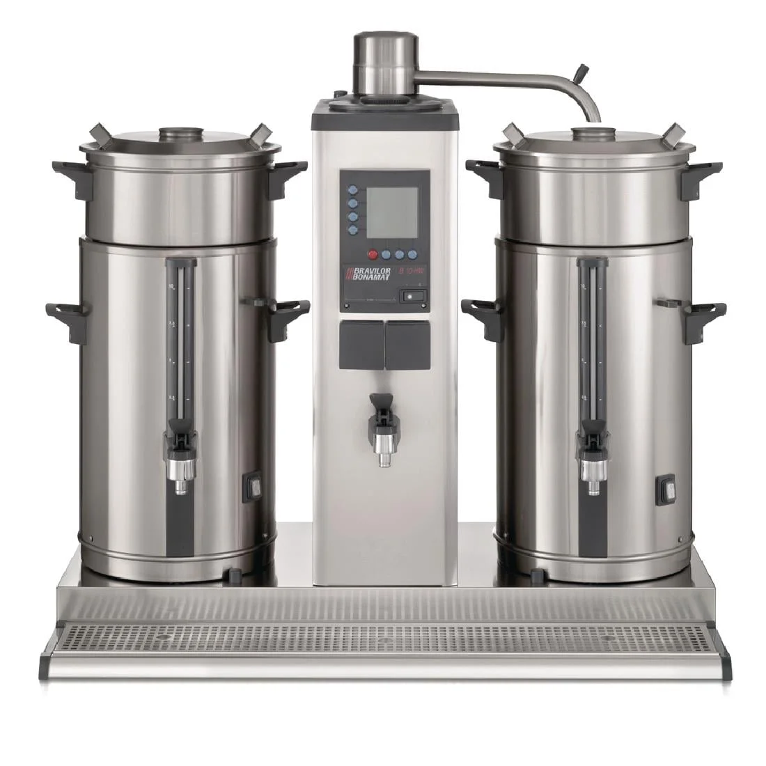 Bravilor B10 HW Bulk Coffee Brewer with 2x10Ltr Coffee Urns and Hot Water Tap 3 Phase - Image 2
