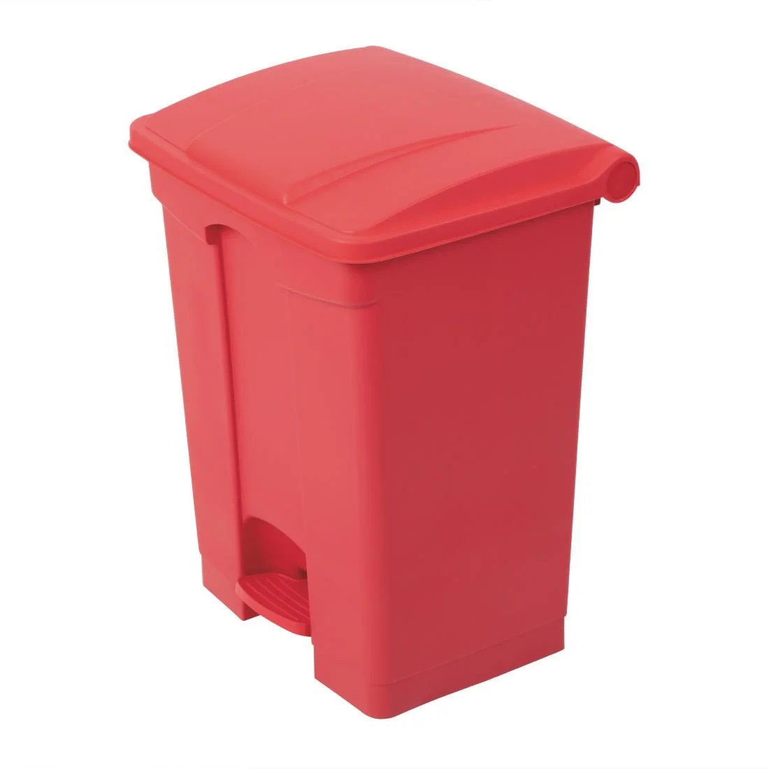 Jantex Kitchen Pedal Bin Red 65Ltr - Image 2