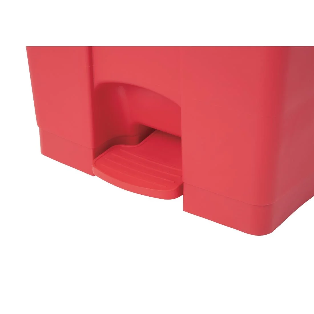Jantex Kitchen Pedal Bin Red 65Ltr - Image 4