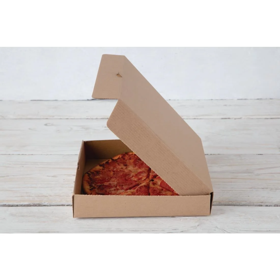 Fiesta Compostable Plain Pizza Boxes 9" (Pack of 100) - Image 2