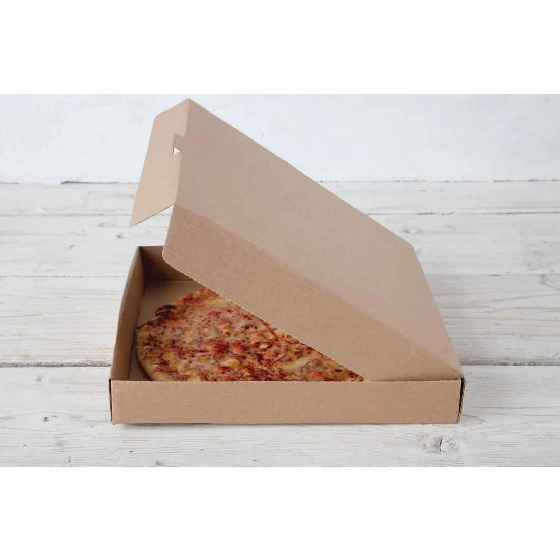 Fiesta Compostable Plain Pizza Boxes 12" (Pack of 100) - Image 2