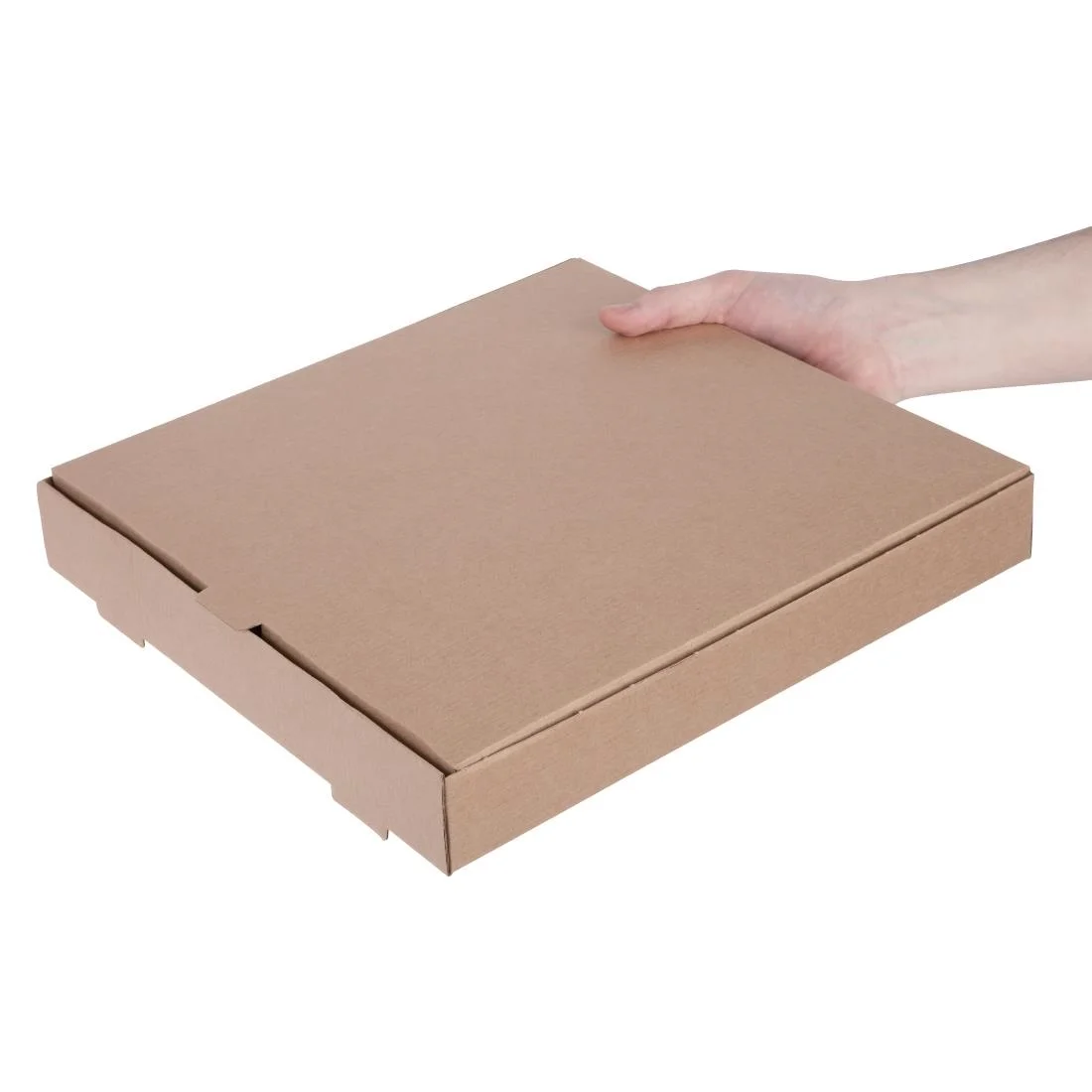 Fiesta Compostable Plain Pizza Boxes 12" (Pack of 100) - Image 6