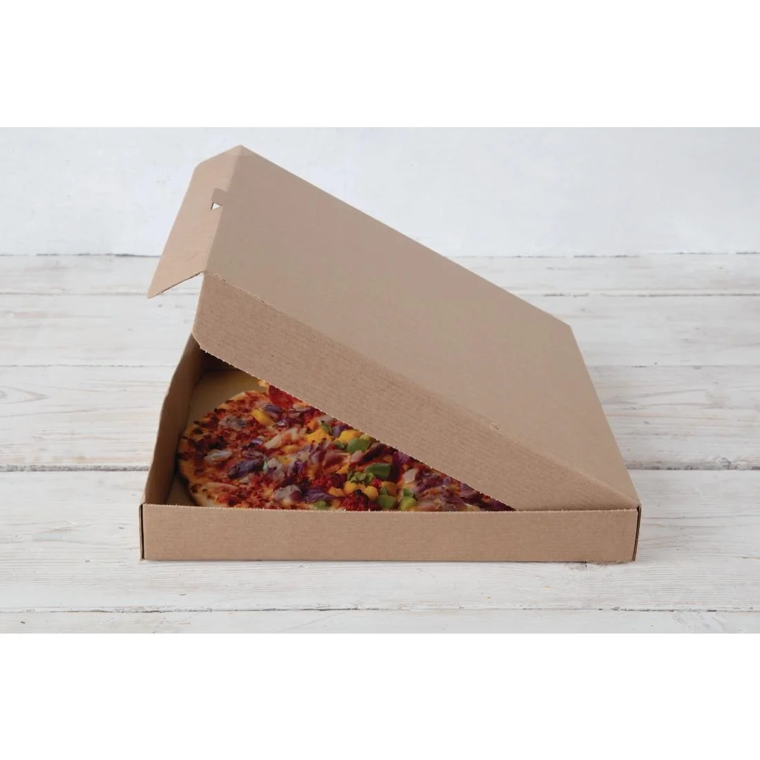 Fiesta Compostable Plain Pizza Boxes 14" (Pack of 50) - Image 3