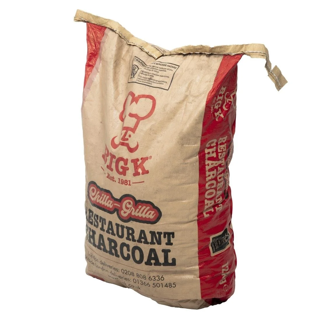 Big K Restaurant Natural Charcoal 12kg - Image 3