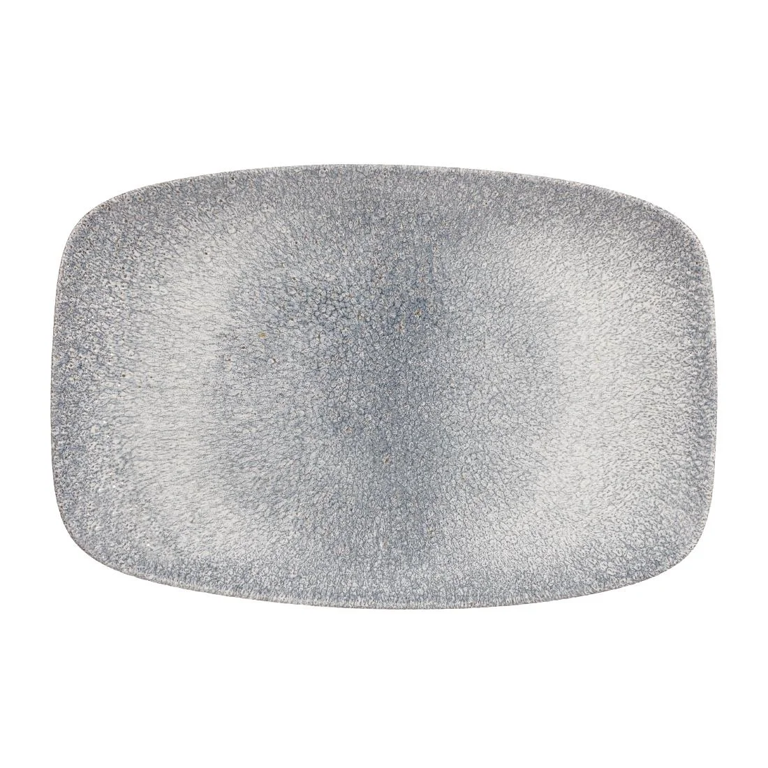 Churchill Studio Prints Raku Rectangular Plates Topaz Blue 300mm (6 Pack)