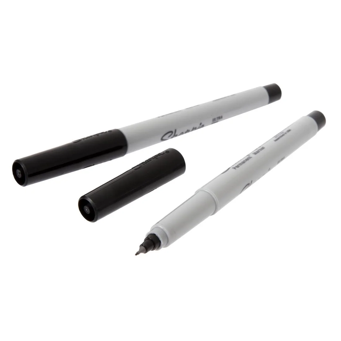 Sharpie Ultra Fine Permanent Marker Black 2 Pack - Image 3