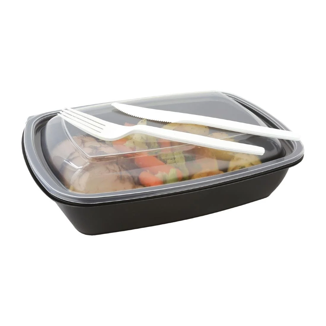 Fastpac Medium Rectangular Food Containers 900ml (300 Pack) - Image 3