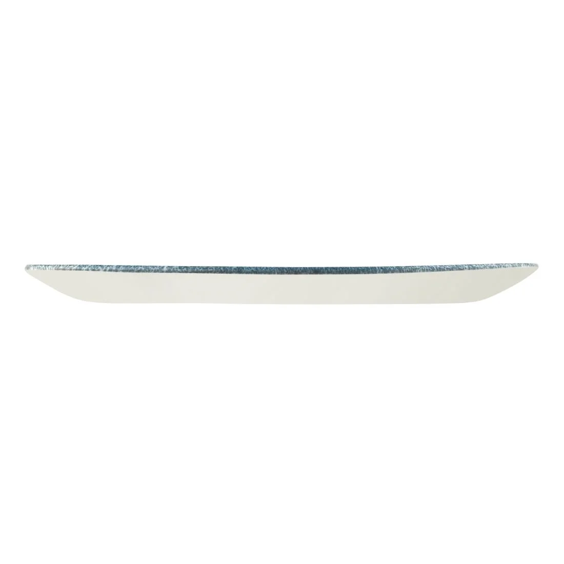 Churchill Studio Prints Raku Oblong Plate Topaz Blue 298mm - Image 2