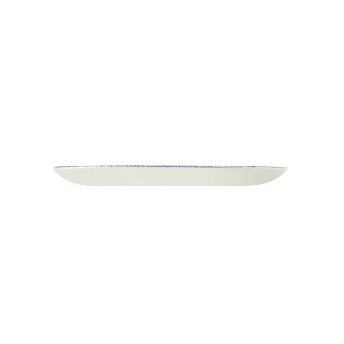 Churchill Studio Prints Raku Large Round Coupe Plate Topaz Blue 288mm - Image 2