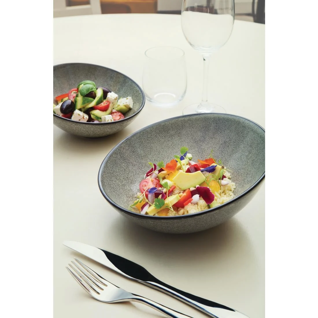 Olympia Mineral Sloping Bowl 215mm