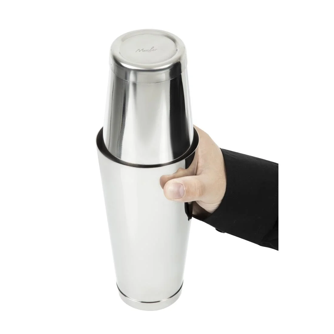 Beaumont Mezclar Tin on Tin Boston Cocktail Shaker Stainless Steel - Image 7