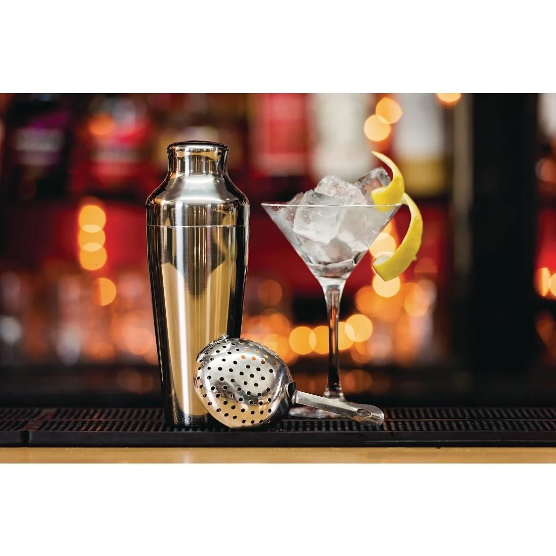 Beaumont Mezclar Art Deco French Cocktail Shaker Stainless Steel - Image 3
