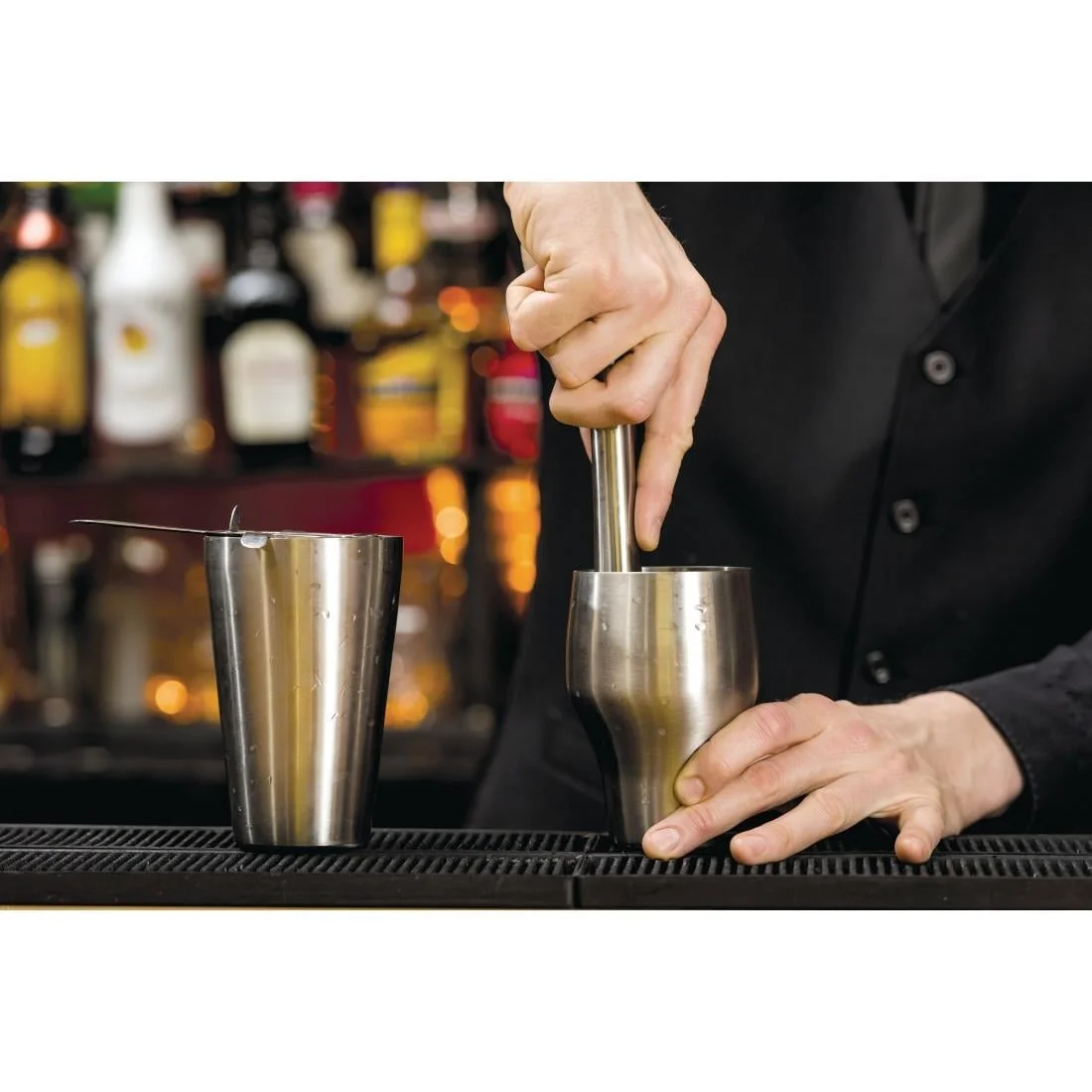 Beaumont Mezclar French Cocktail Shaker Satin - Image 8
