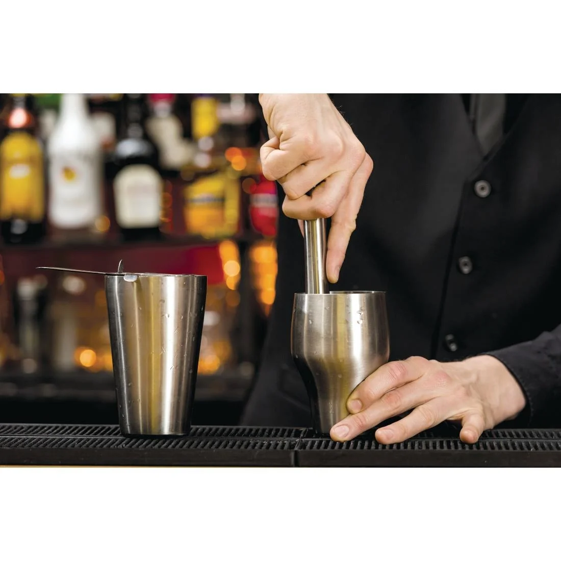 Beaumont Mezclar French Cocktail Shaker Satin 600ml - Image 7