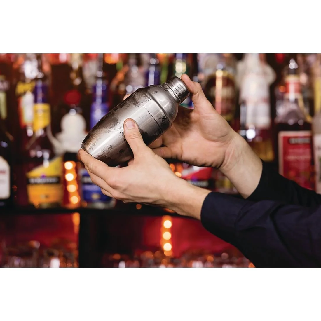 Beaumont Piccolo Cocktail Shaker Stainless Steel 600ml - Image 2