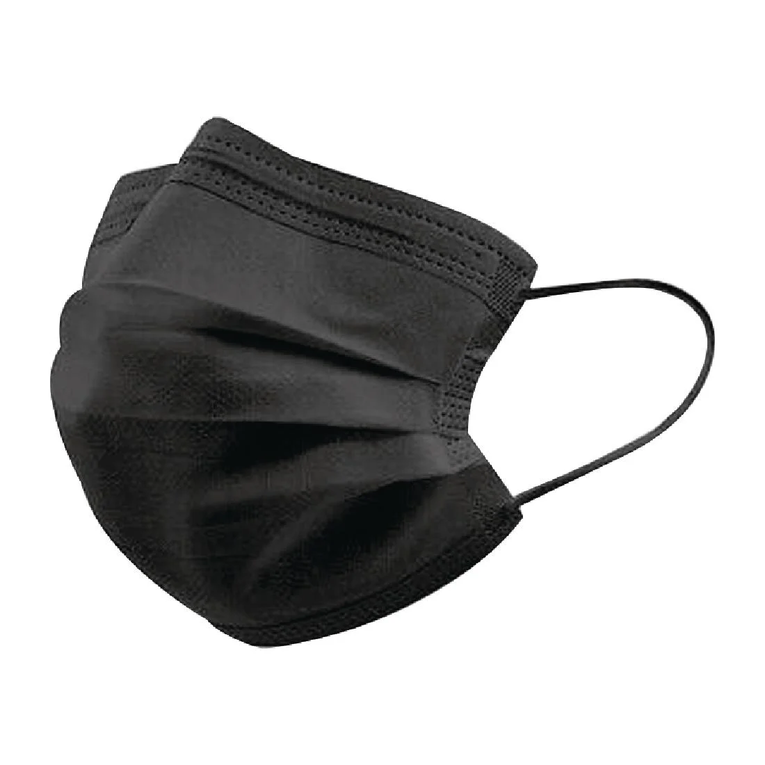 Black Type IIR Front of House Face Masks (50 Pack) - Image 1