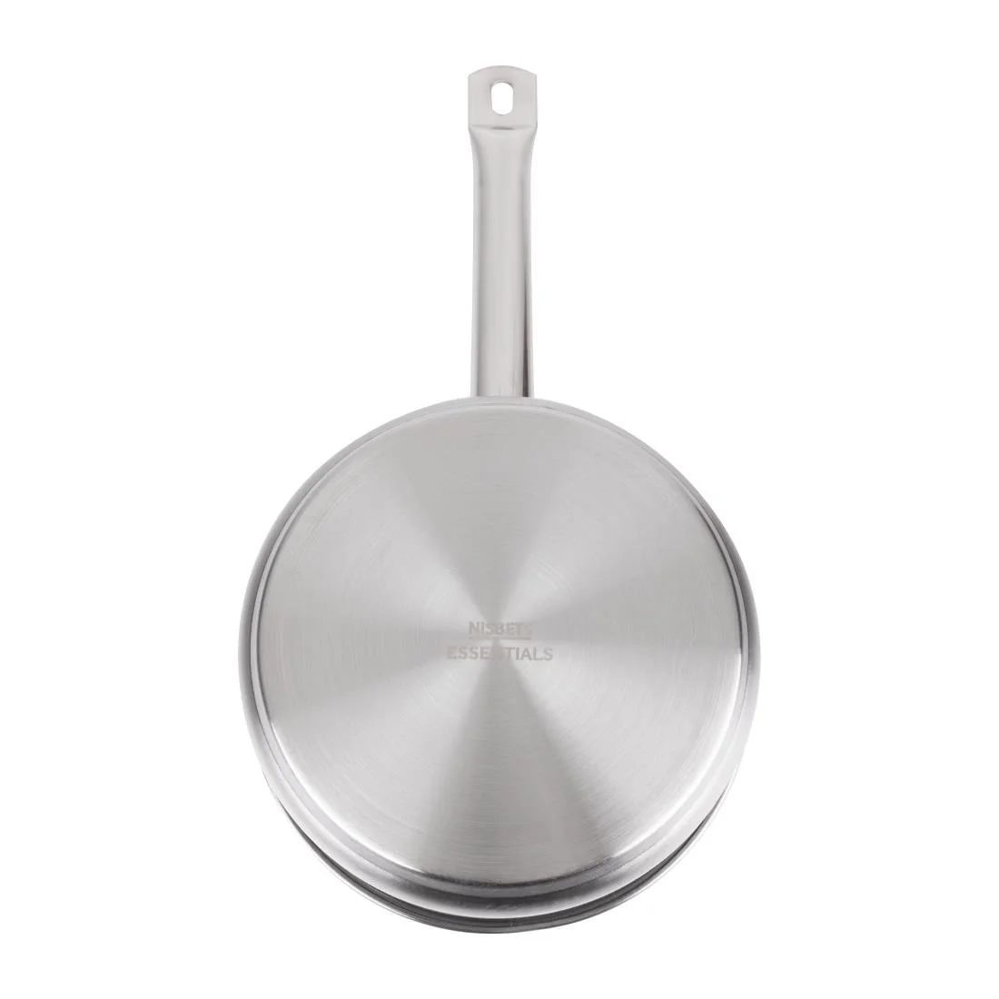 Nisbets Essentials Stainless Steel Saucepan with Lid 20cm - Image 5