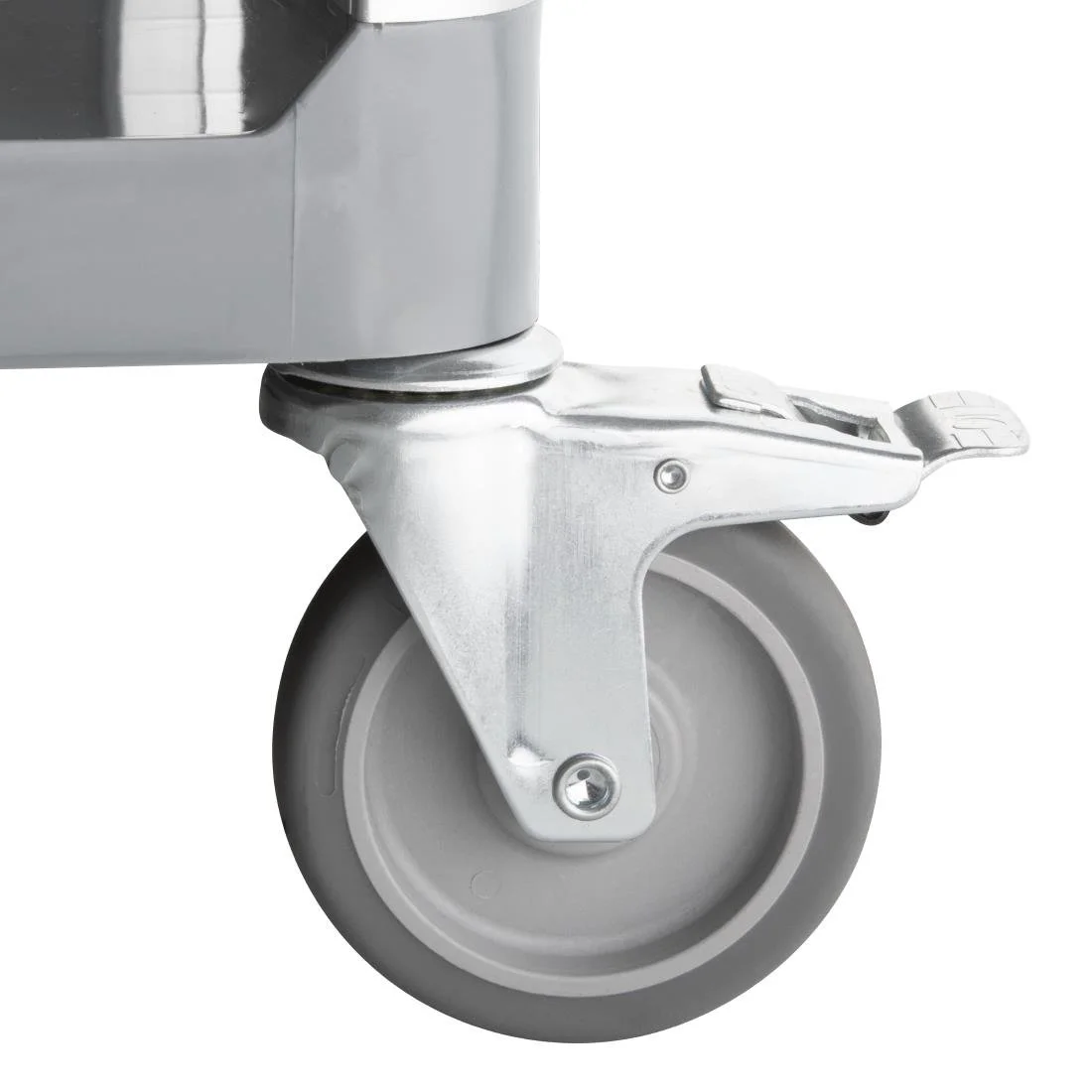 Nisbets Essentials Polypropylene Compact Mobile Trolley - Image 5