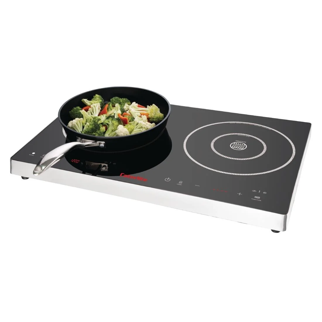 Caterlite Touch Control Double Induction Hob - Image 4