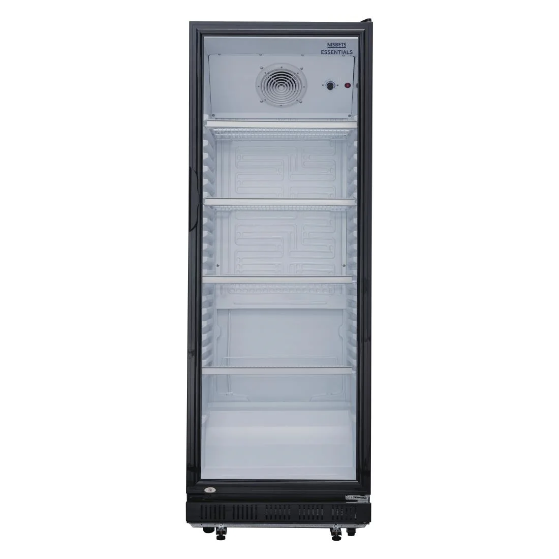 Nisbets Essentials Upright Display Cooler Black - 346Ltr - Image 5