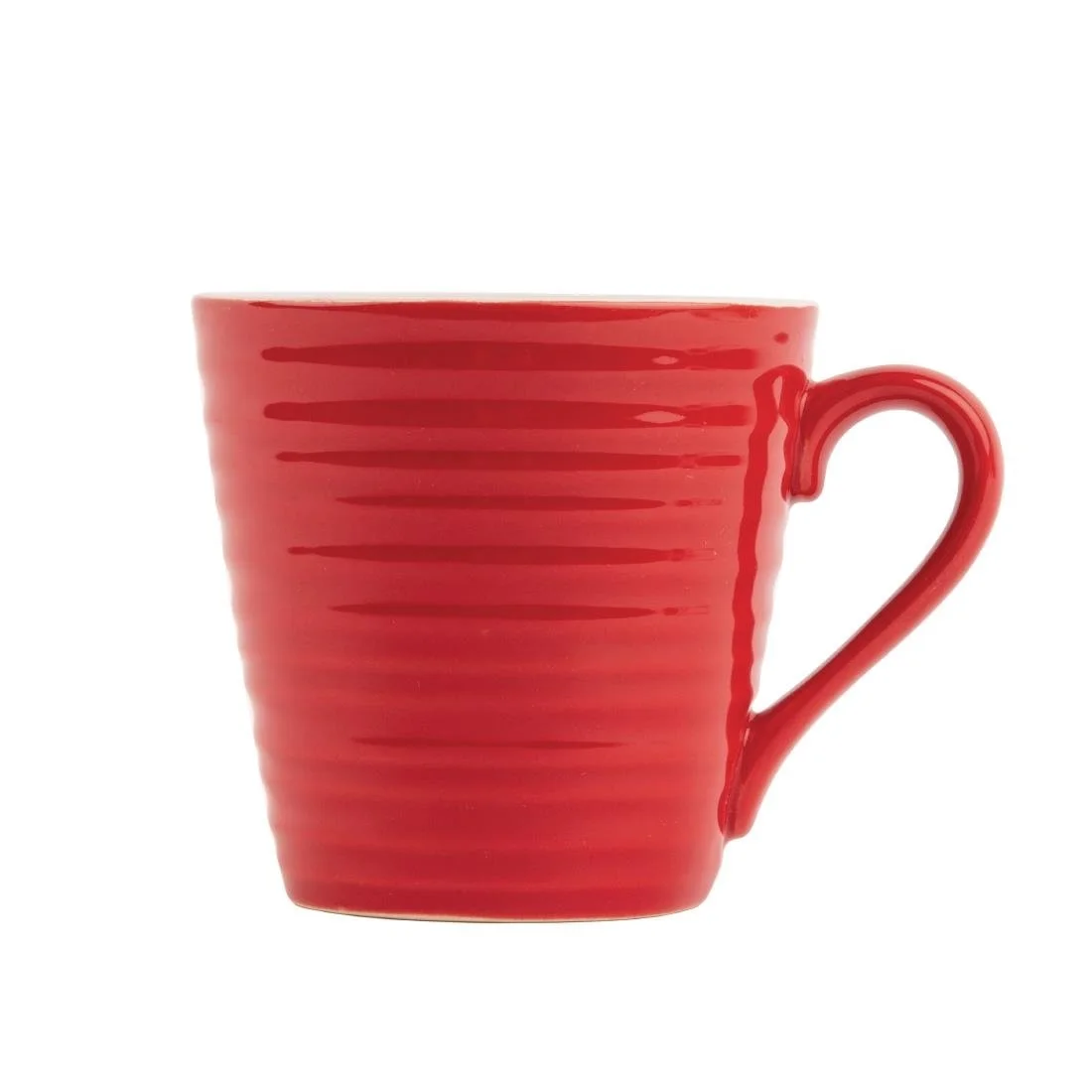 Olympia Cafe Aroma Mugs Red 340ml (6 Pack) - Image 4