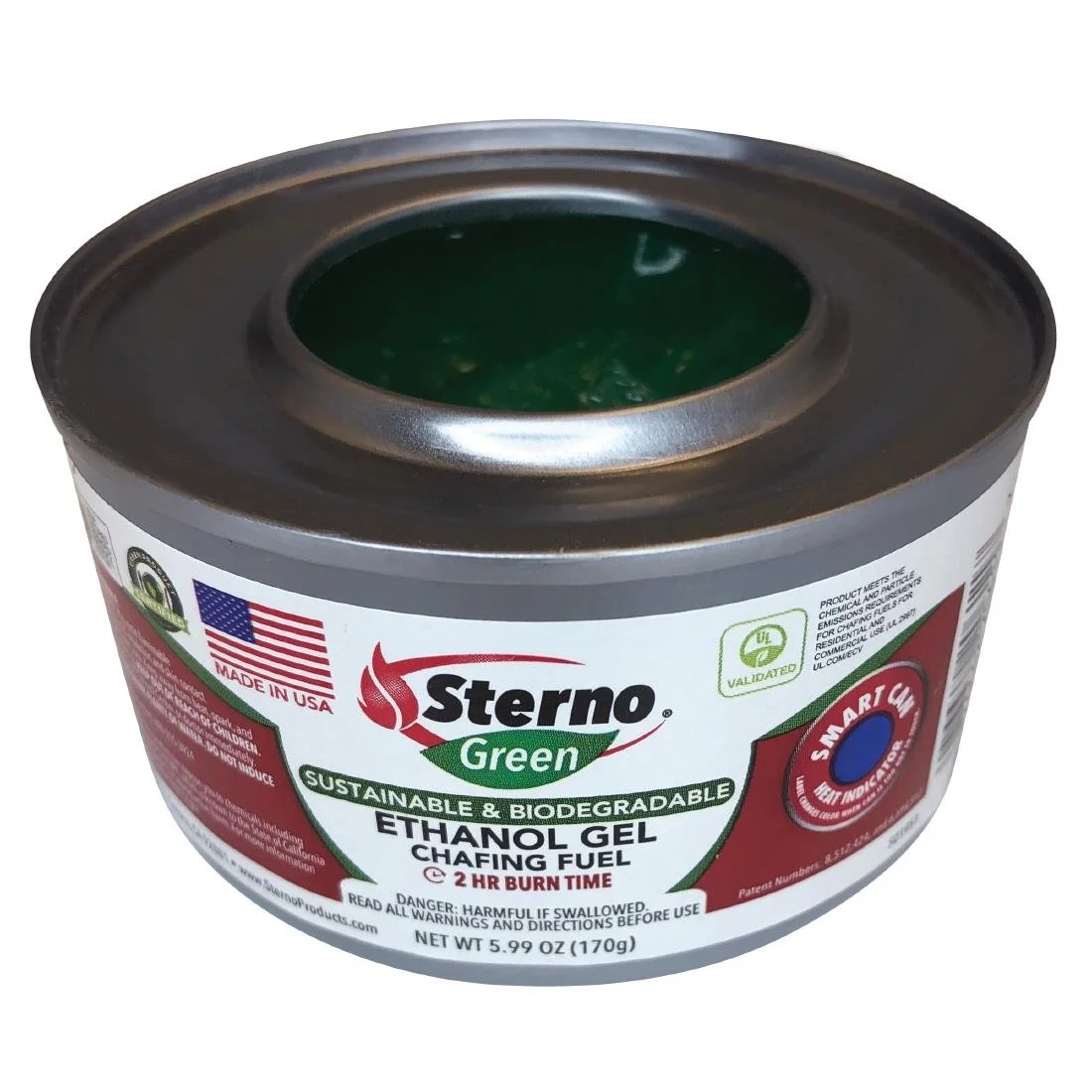 Sterno Green Ethanol Gel Chafing Fuel 2 Hour (12 Pack) - Image 2