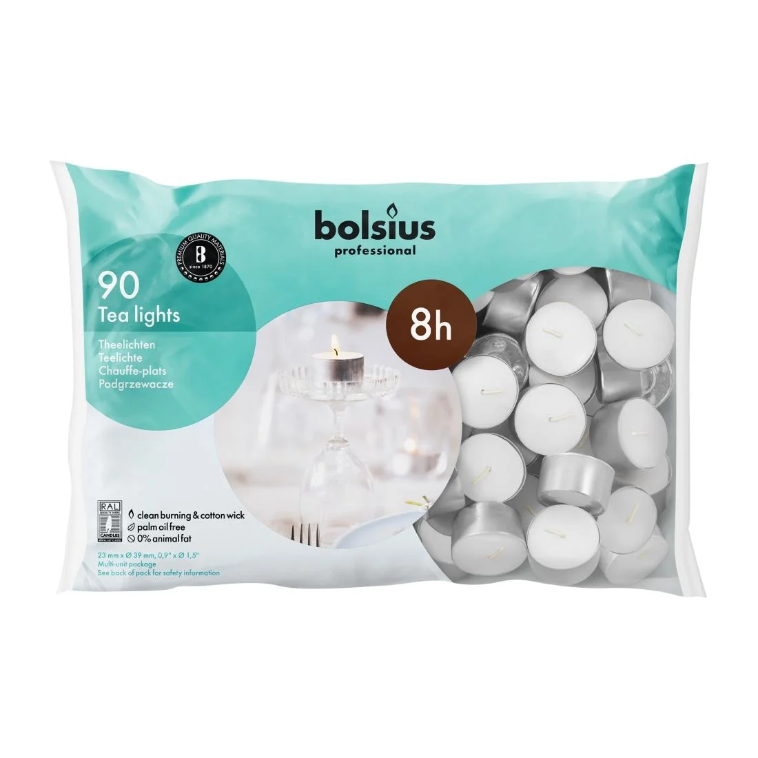 Bolsius 8 Hour Tealights - Image 5