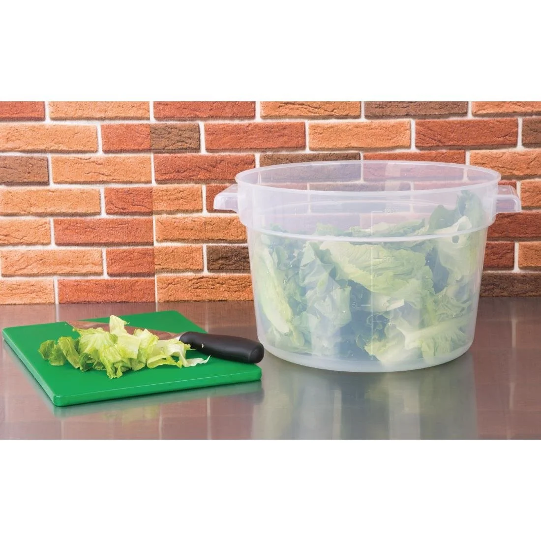 Vogue Polypropylene Round Food Storage Container 10Ltr - Image 10