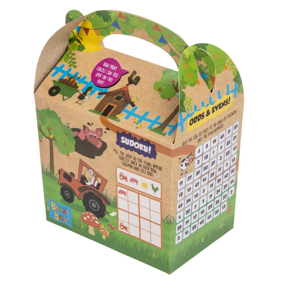 Crafti's Kids Kraft Bizzi Meal Boxes Pet and Farm (200 Pack) - Image 4