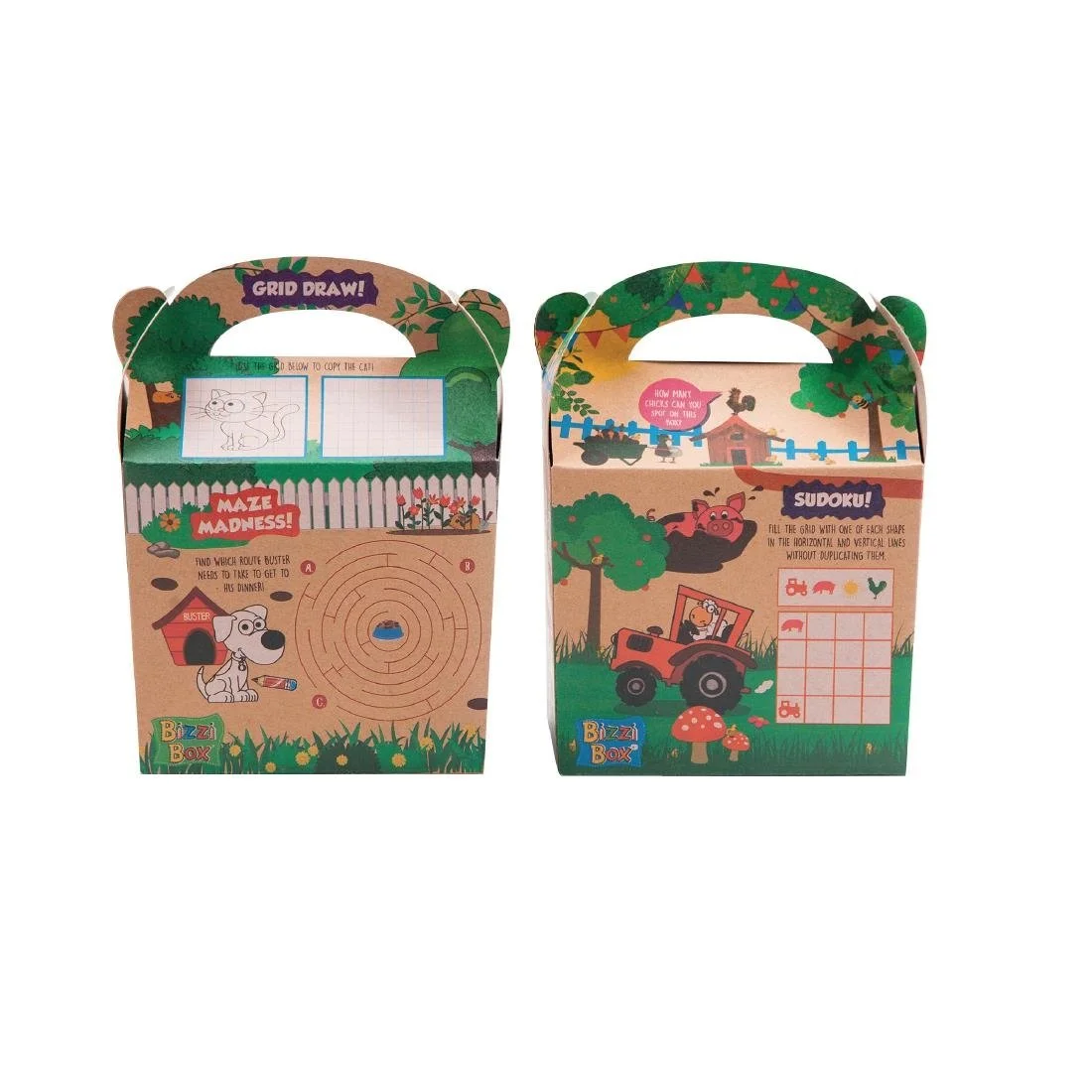 Crafti's Kids Kraft Bizzi Meal Boxes Pet and Farm (200 Pack) - Image 8