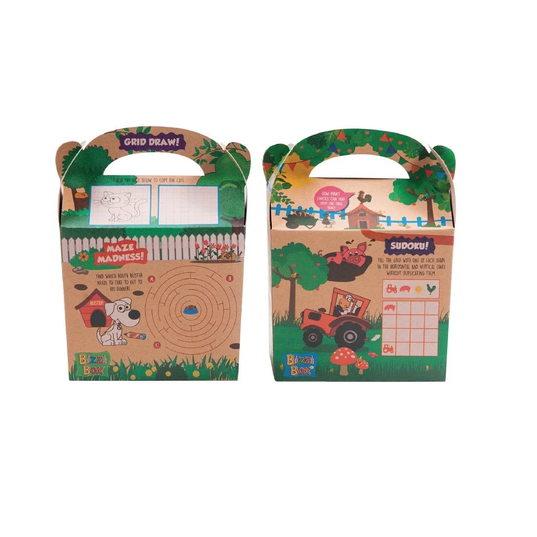 Crafti's Kids Kraft Bizzi Meal Boxes Pet and Farm (200 Pack) - Image 8