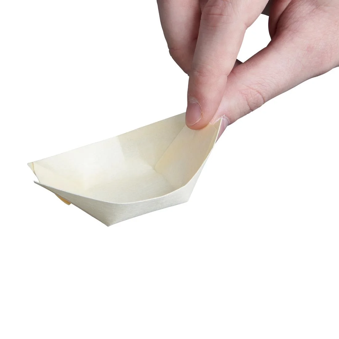 Fiesta Compostable Wooden Sushi Boats Small 80mm (Pack of 100) - Image 4