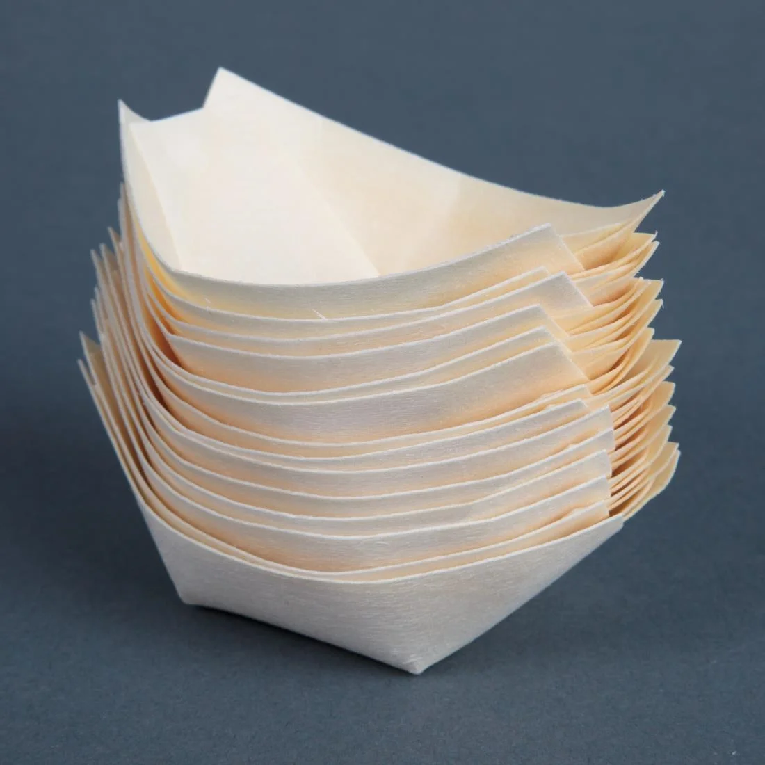 Fiesta Compostable Wooden Sushi Boats Small 80mm (Pack of 100) - Image 6